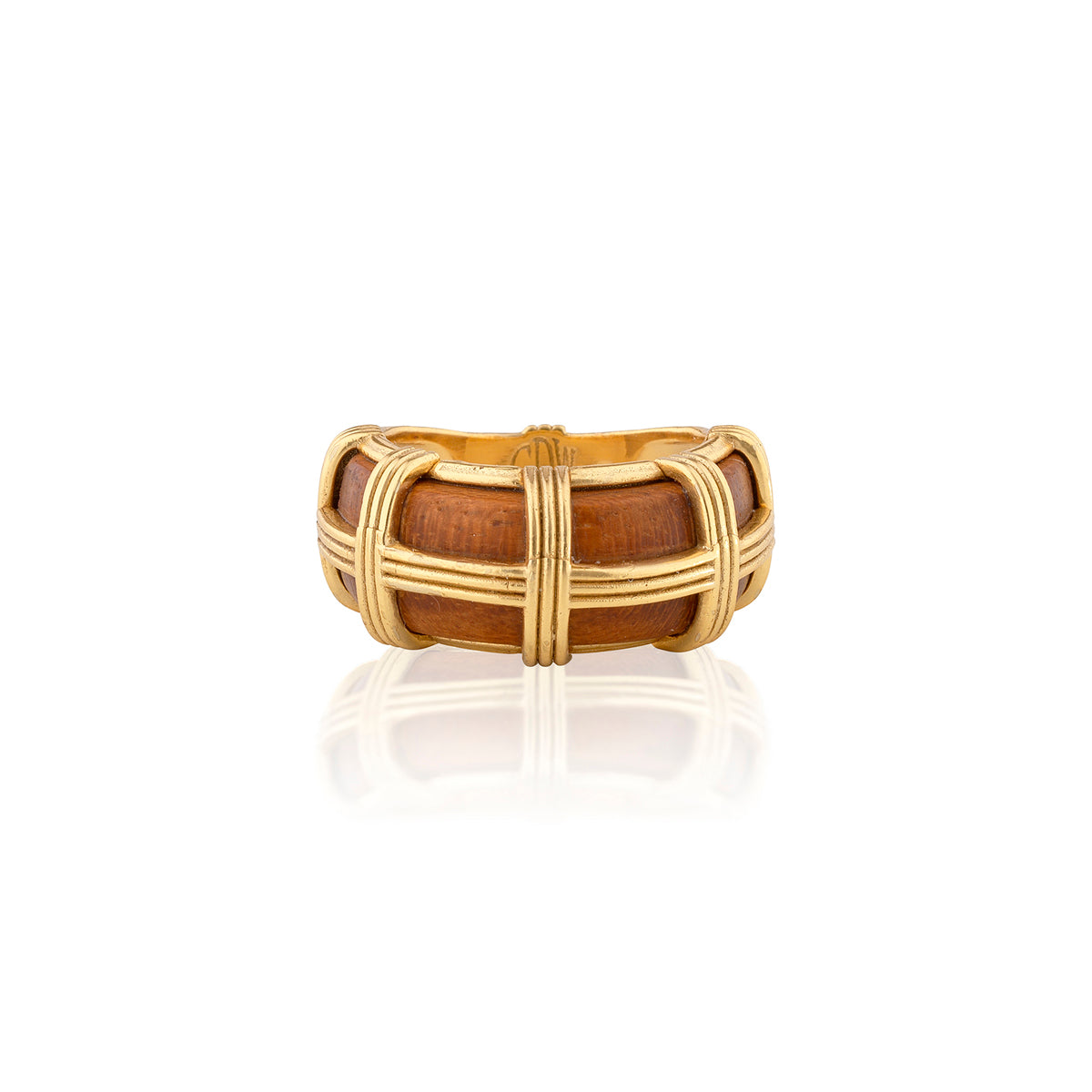 Gaia Ring in Teak