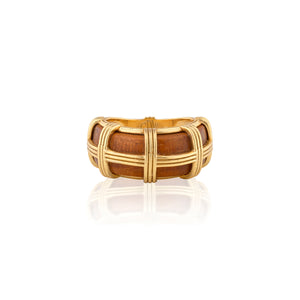 Gaia Ring in Teak
