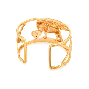 Lionheart Cuff in Gold