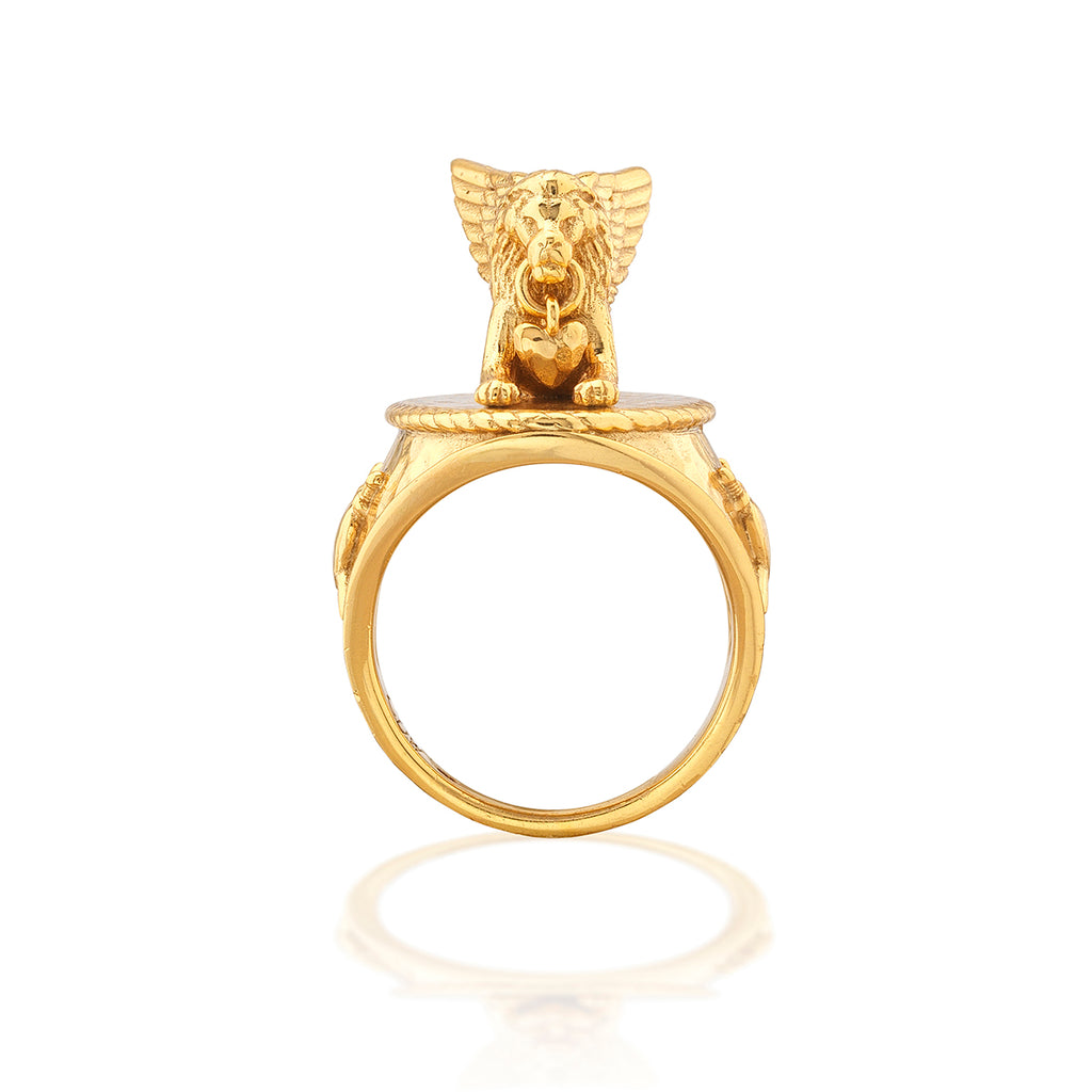 Lionheart Ring in Gold