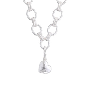 Love Medium Charm/Pendant in Silver