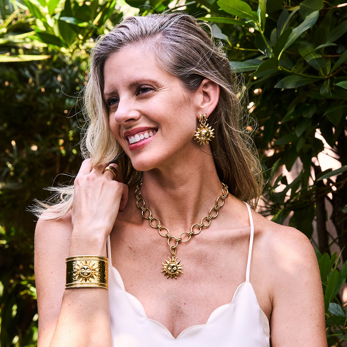 Soleil Cuff in Gold