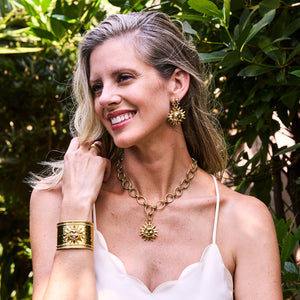 Soleil Cuff in Gold