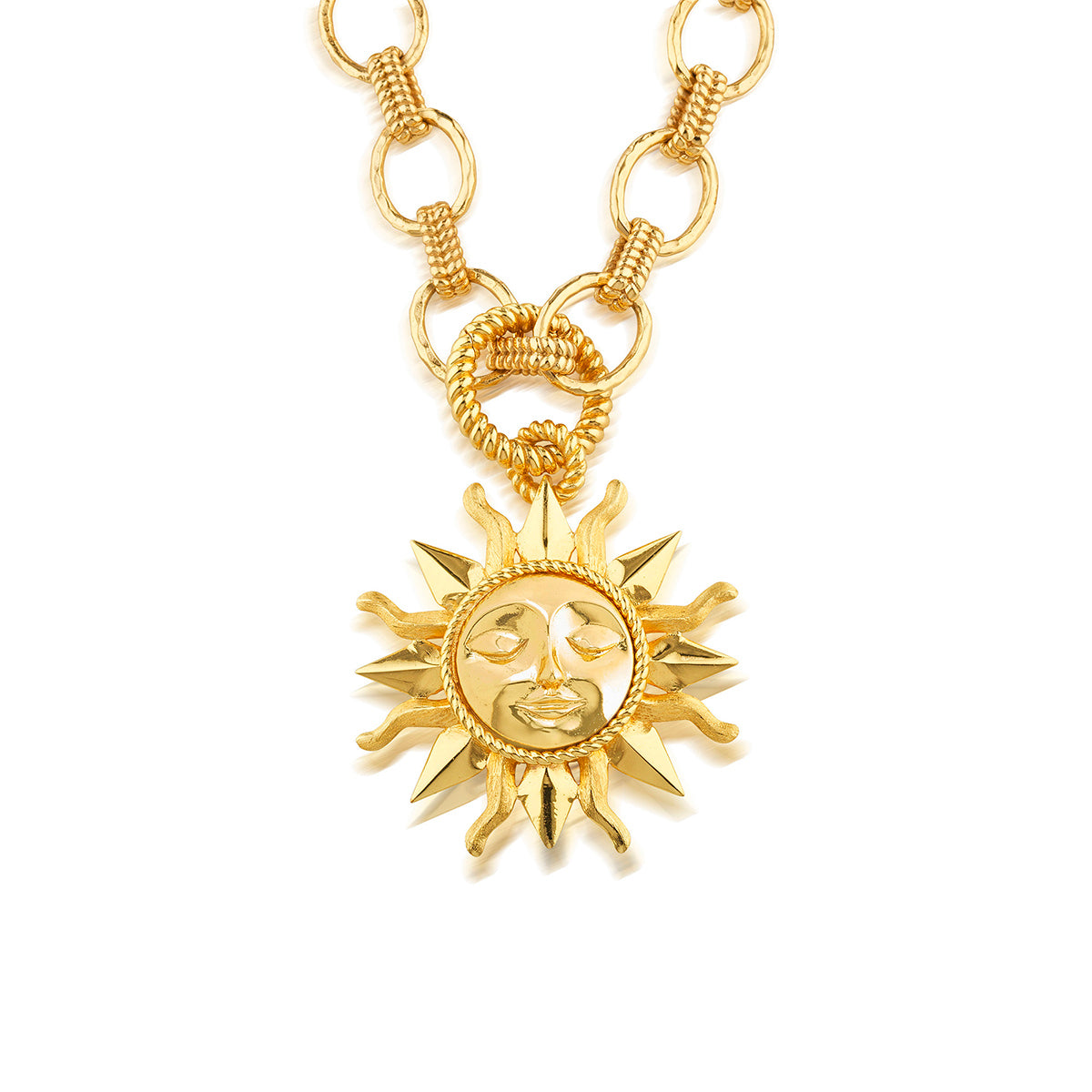 Soleil Pendant in Gold