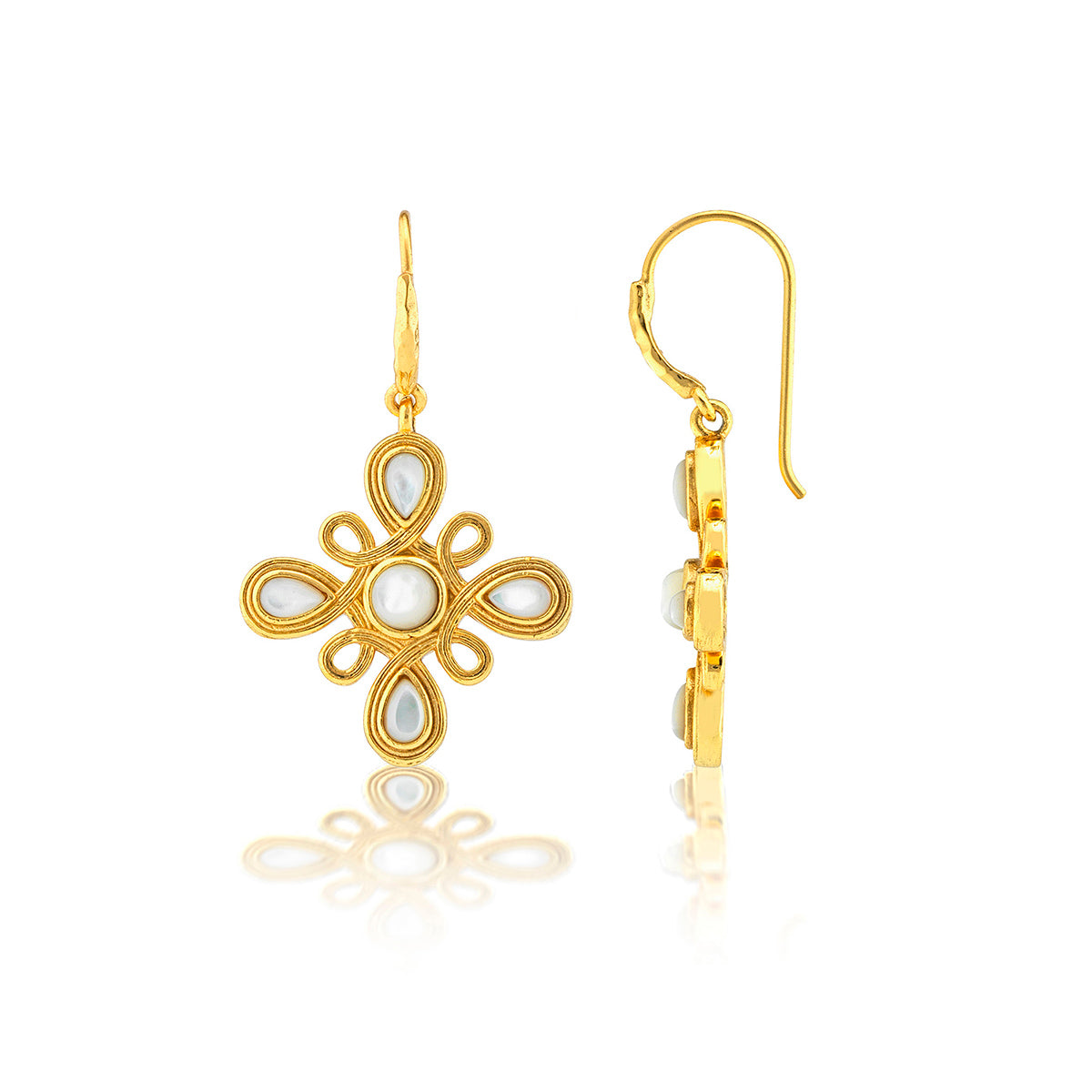 Monique Gem Dangle Earrings