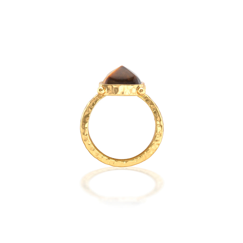 Mystic Eye Gem Ring in Tiger’s Eye