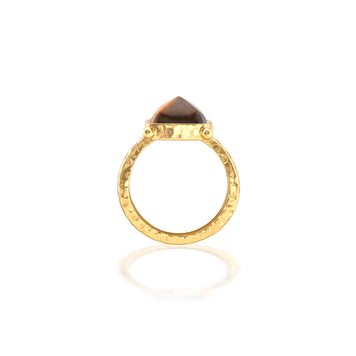 Mystic Eye Gem Ring in Tiger’s Eye