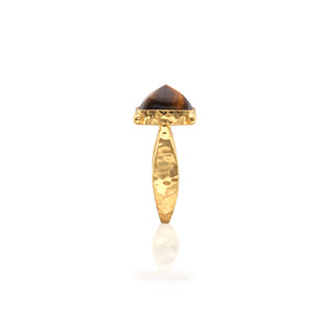 Mystic Eye Gem Ring in Tiger’s Eye