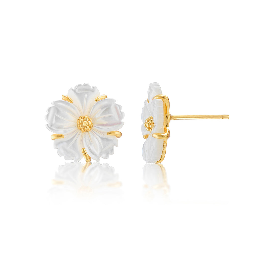 Mermaid Garden Petite Stud Earrings
