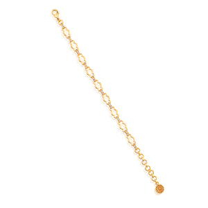 Maharani Petite Chain Bracelet, 7"+ 2" in Clear Cubic Zirconia