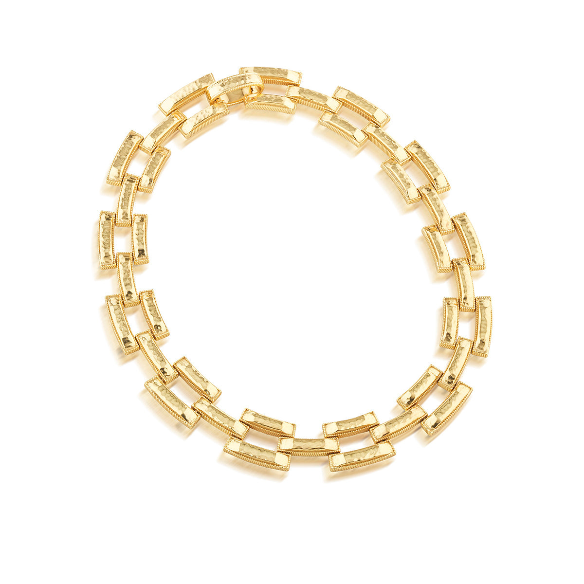 Pathway Link Necklace in Gold