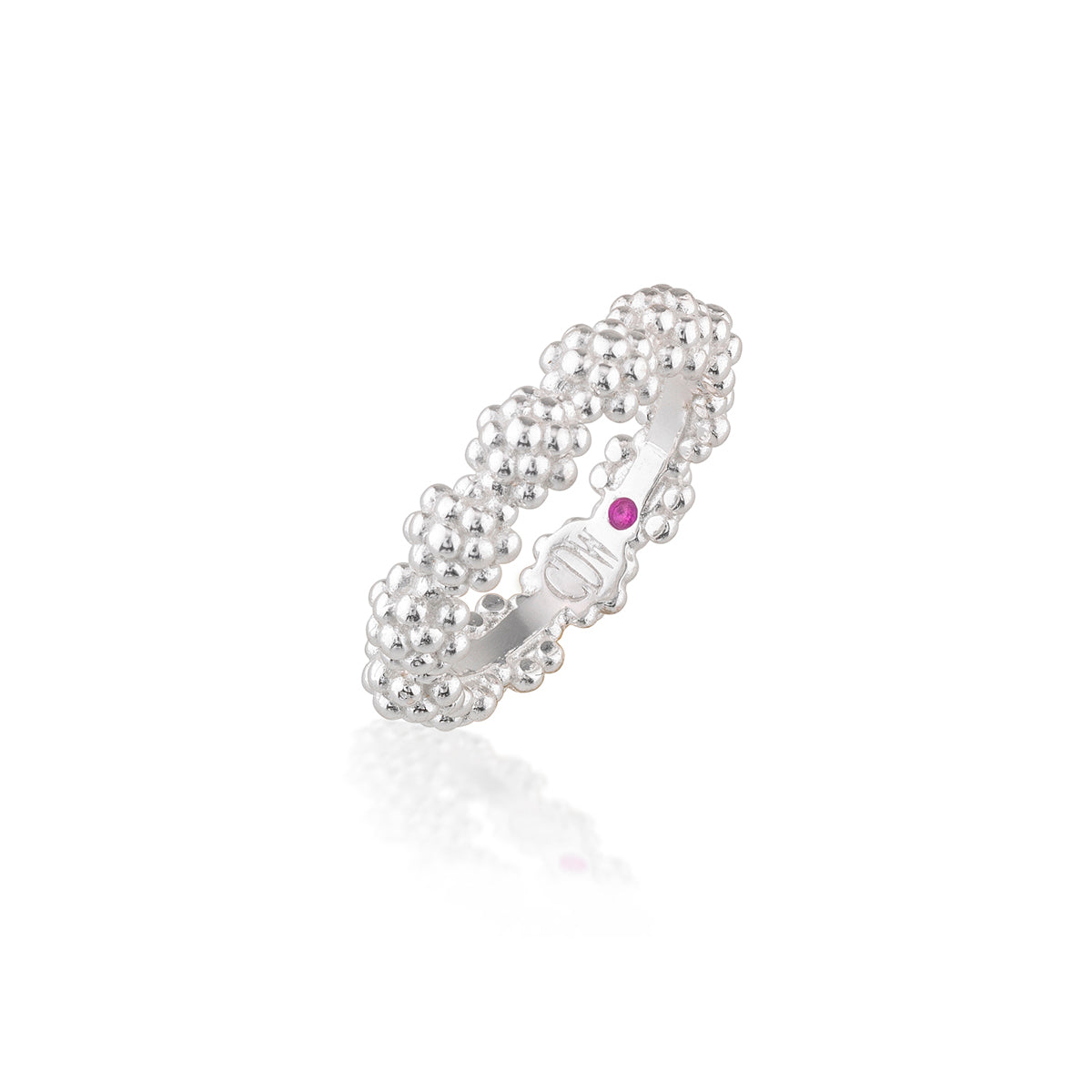 Berry Icon Ring in Silver