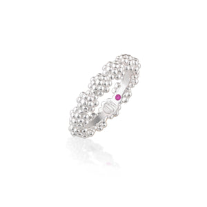 Berry Icon Ring in Silver