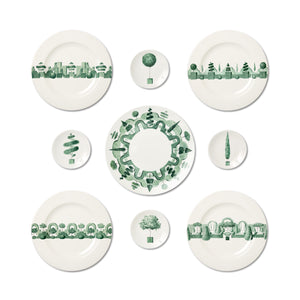 Jardin á L'Italienne Bread Plate 01