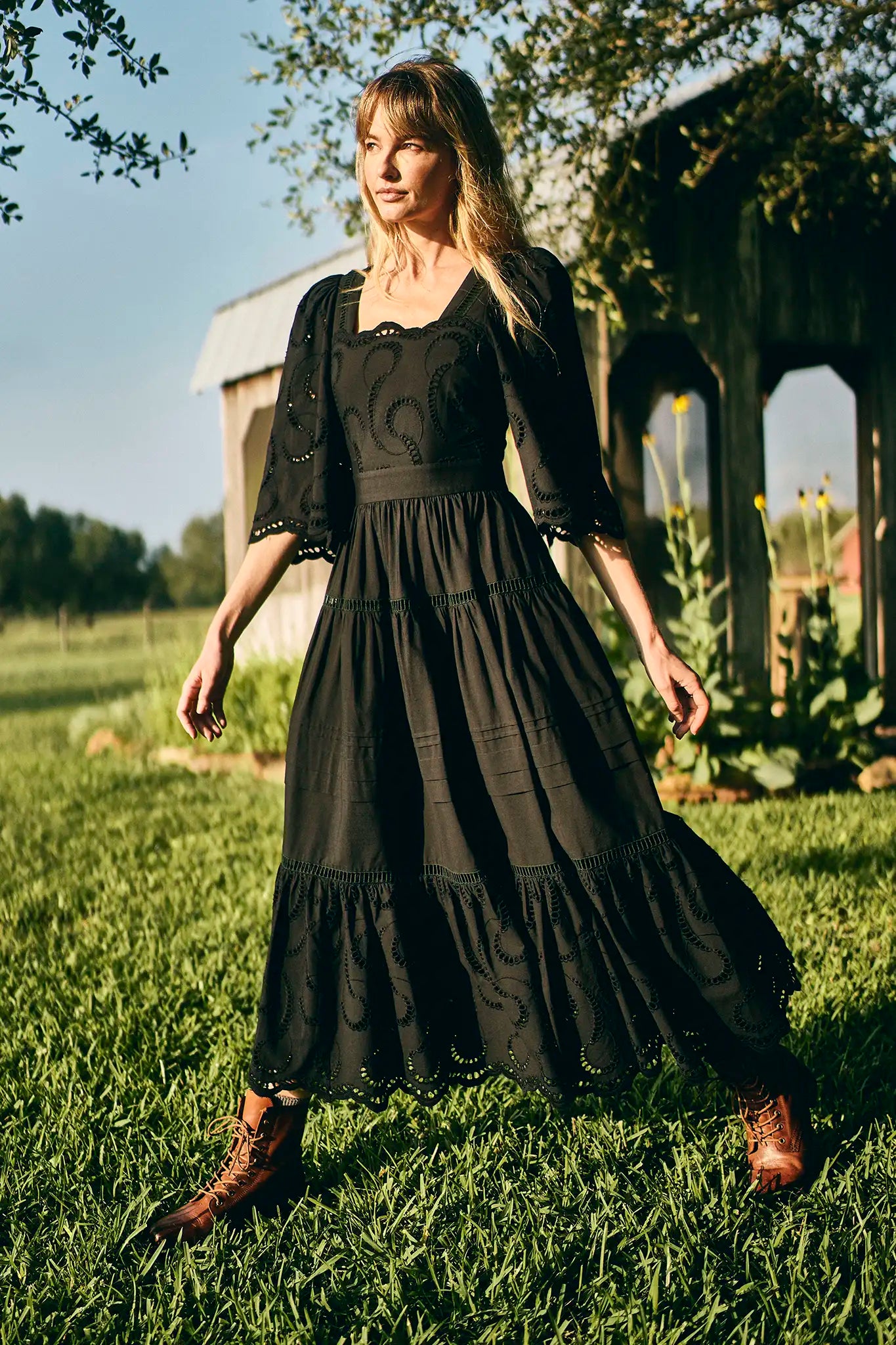 Zadie Dress in Black