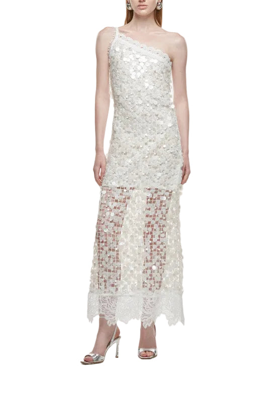 Zafiro Maxi Dress in White