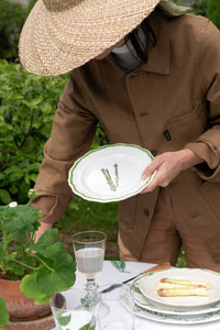 Le Potager du Roi Les Légumes Salad/Dessert Plate, Asparagus