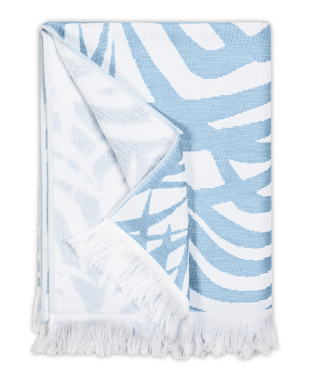 Matouk Schumacher Zebra Palm Beach Towel