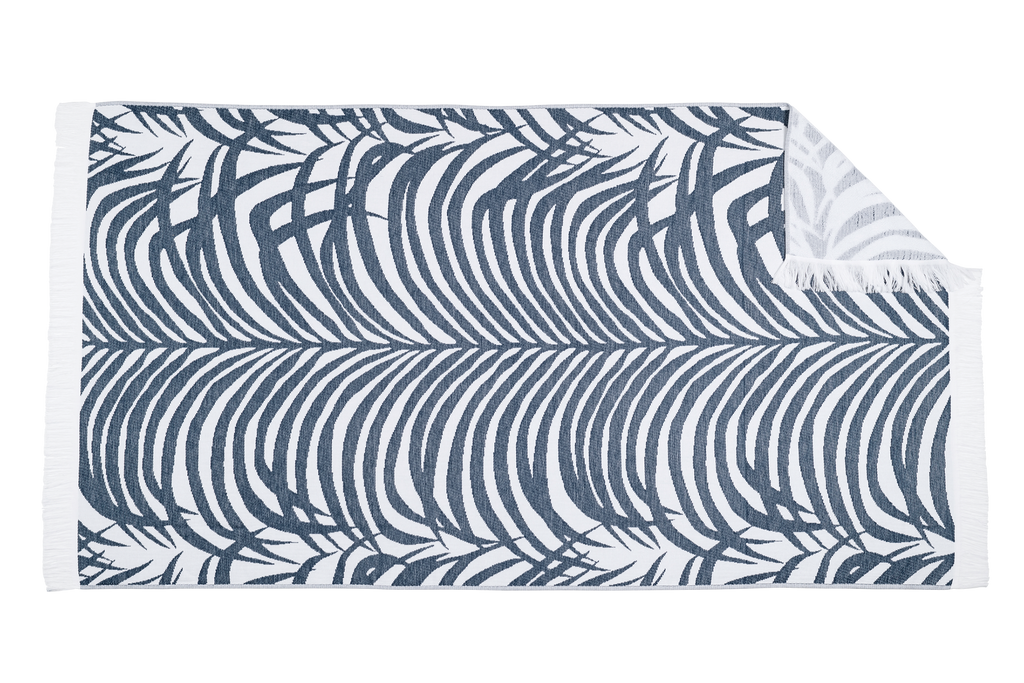 Matouk Schumacher Zebra Palm Beach Towel