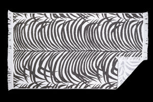 Matouk Schumacher Zebra Palm Beach Towel