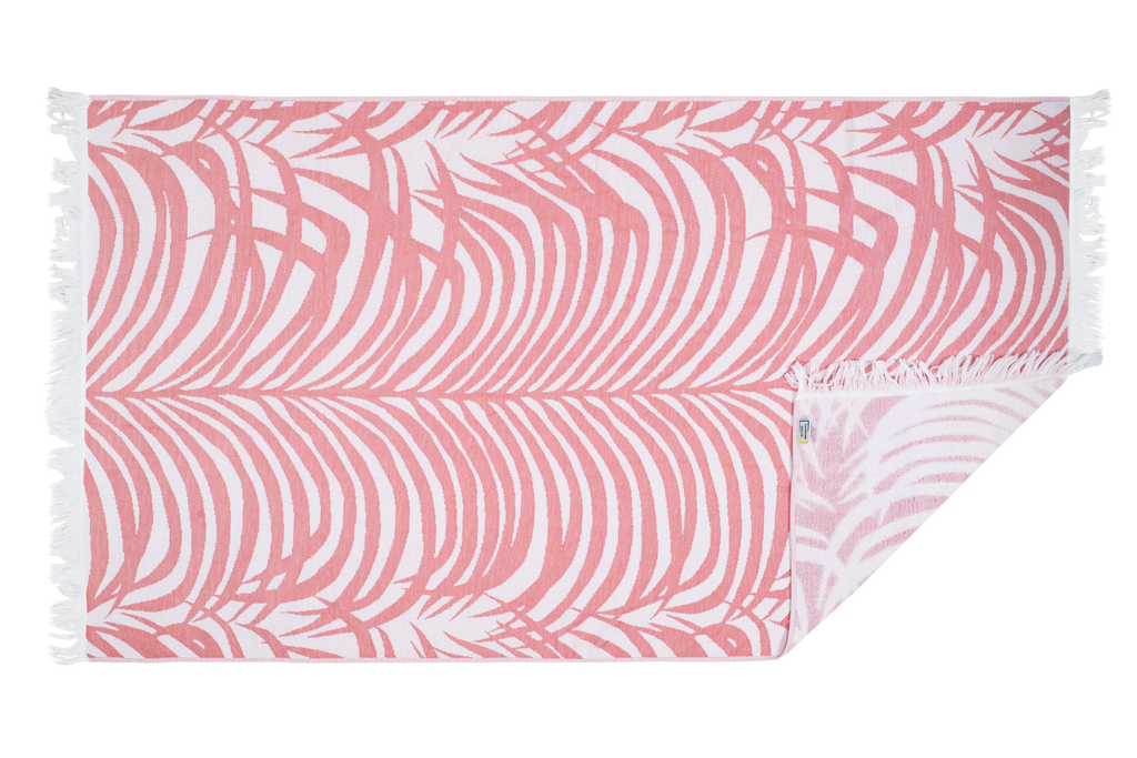 Matouk Schumacher Zebra Palm Beach Towel