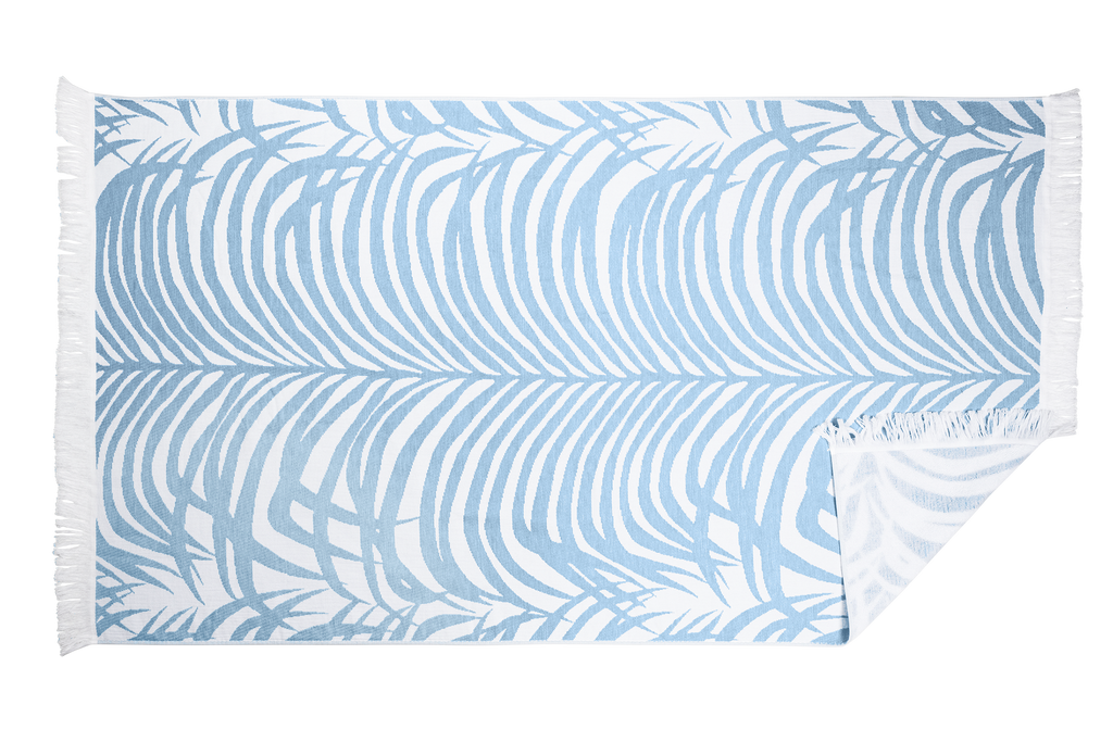 Matouk Schumacher Zebra Palm Beach Towel