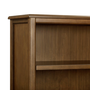 Liberty Assembled Bookcase in Natural Walnut