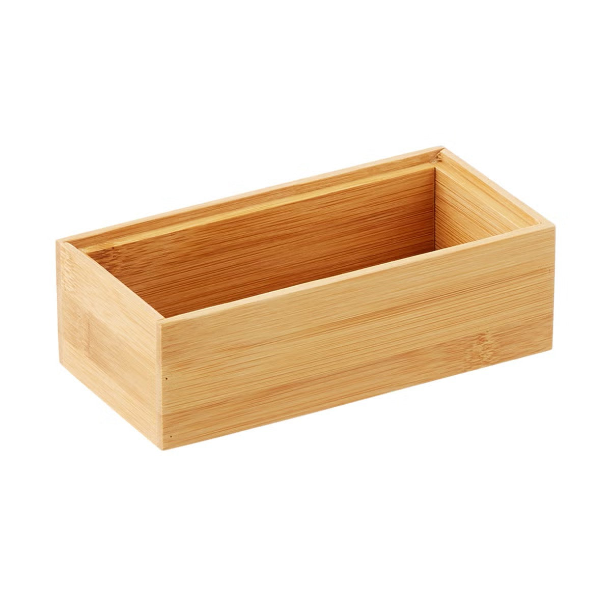 Bamboo Stacking Drawer Organizer 3" x 6"