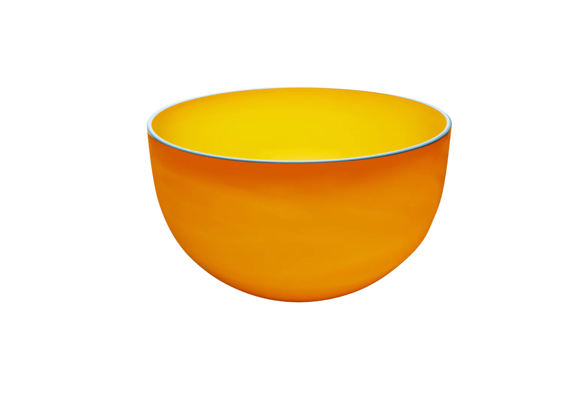 Andrew Iannazzi, Hand-Blown Glass Large Serving Bowl