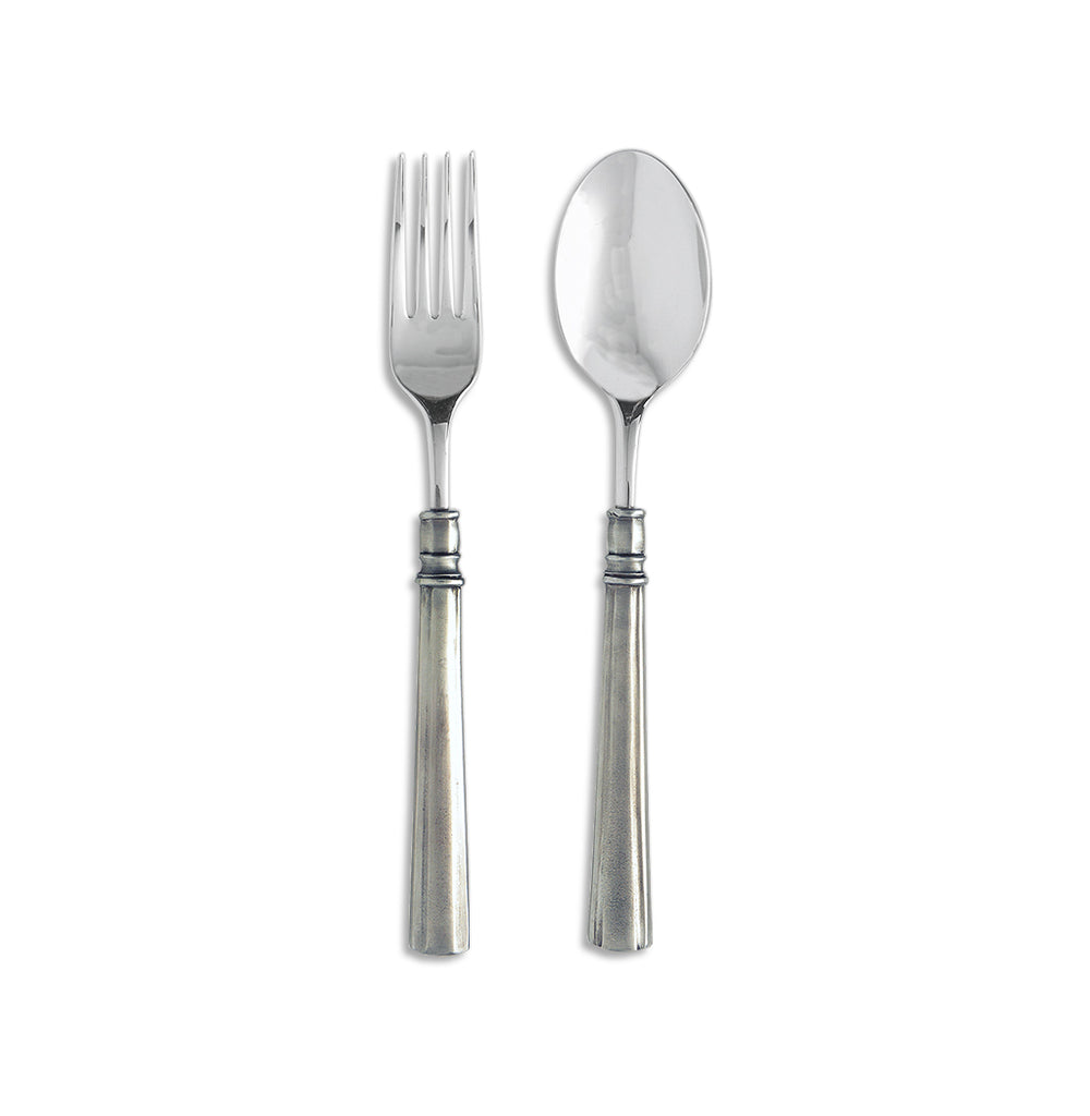 Lucia Serving Fork & Spoon Set