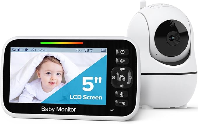 Baby Monitor with Camera and Audio - No WiFi