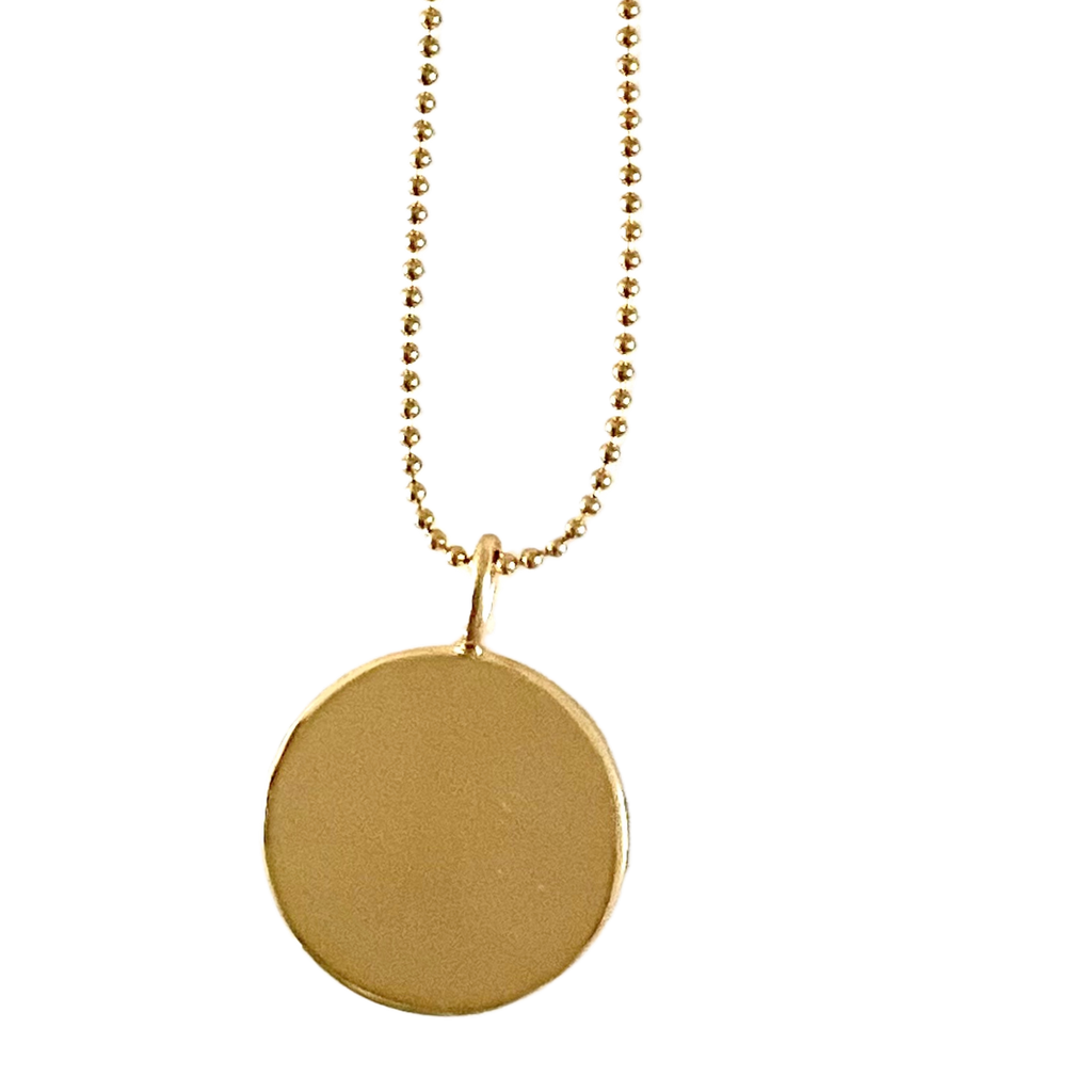 Small Disc Necklace