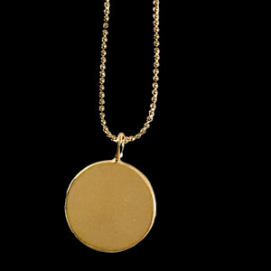Small Disc Necklace