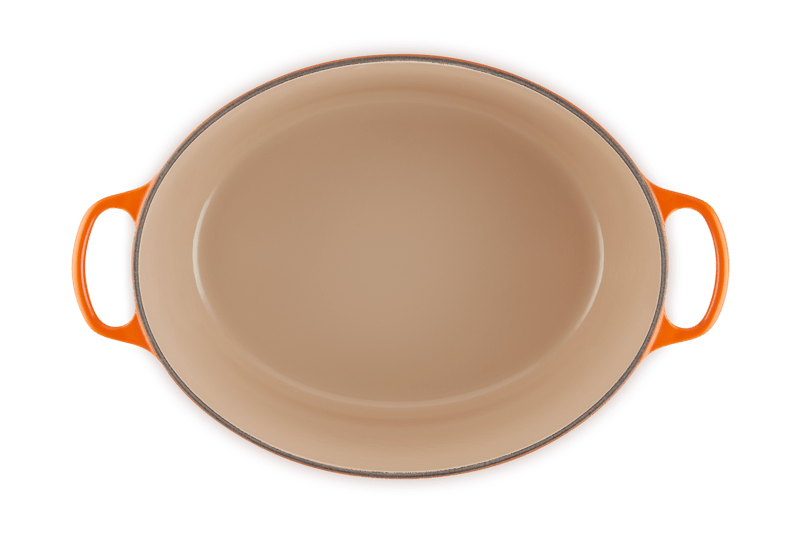 Signature Oval Dutch Oven in Flame 15.5 qt.