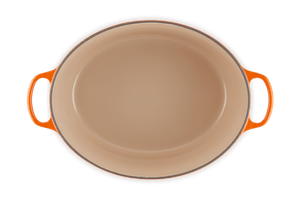 Signature Oval Dutch Oven in Flame 15.5 qt.