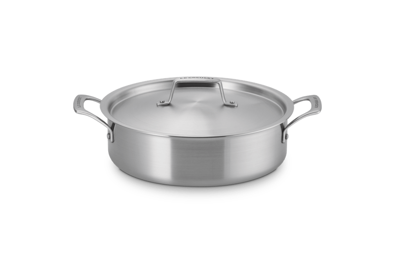 Essential Stainless Steel Rondeau Pan, 4 qt.