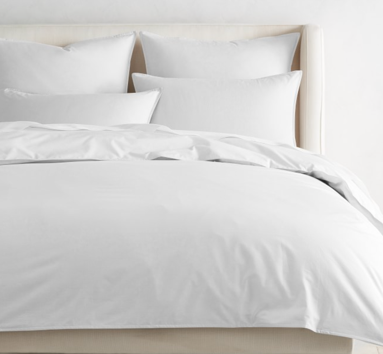 Chambers® Italian Percale Duvet Cover & Shams
