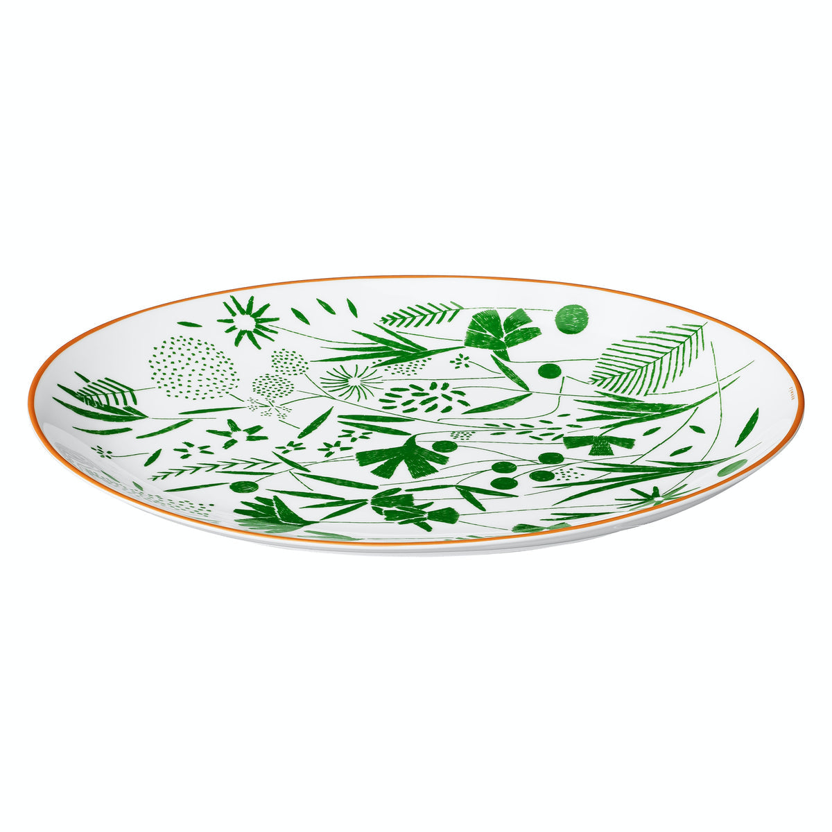 A Walk in The Garden Oval Platter