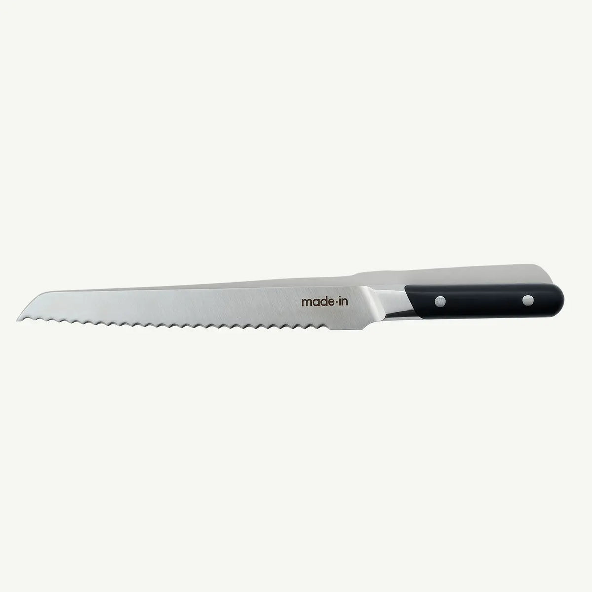 Bread Knife in Truffle Black