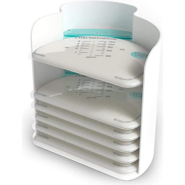 Breastmilk Storage Bags with Organizer, 25 Count