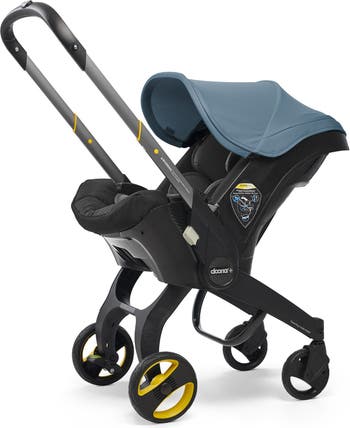 Convertible Infant Car Seat/Compact Stroller System with Base