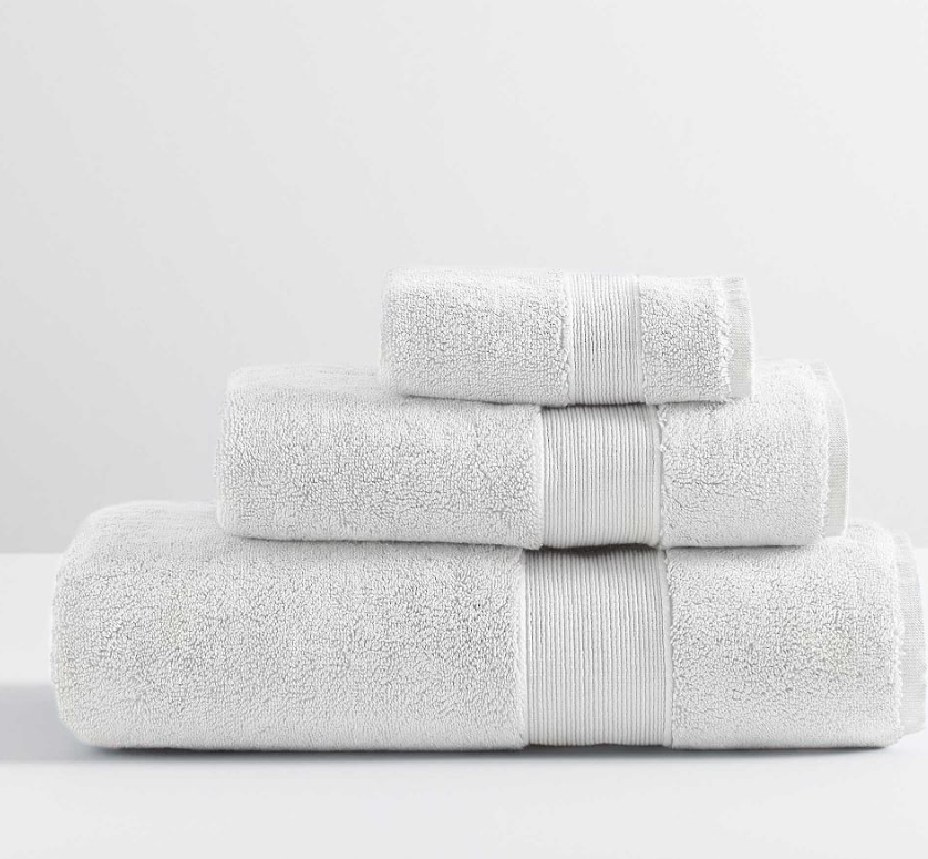 Classic Organic Towel - Set of Three- White
