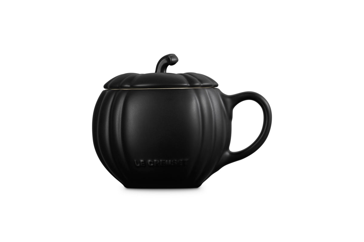 Le Creuset Pumpkin Mug, 14 oz., Licorice