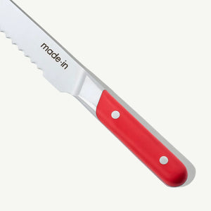 Bread Knife in Pomme Red