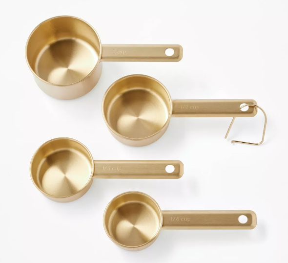4pc Stainless Steel Measuring Cups