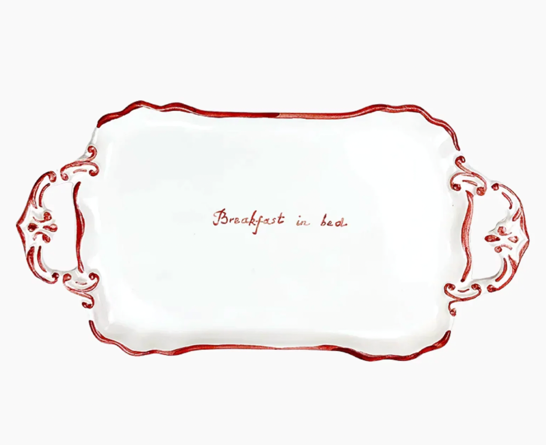 Breakfast In Bed Serving Tray [Red]