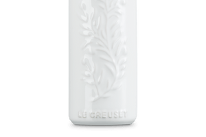 Olive Branch Collection Oil Cruet, 20 oz. in White