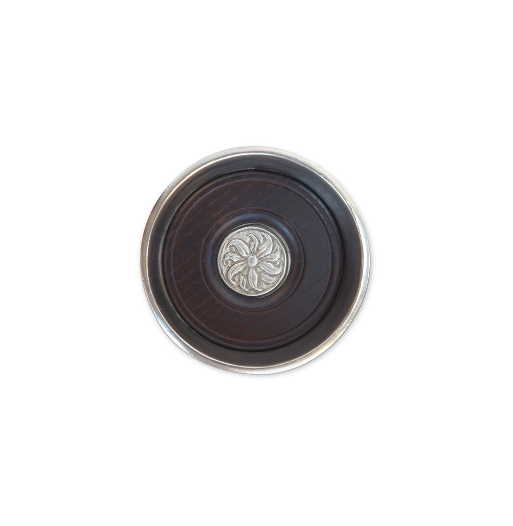 Bottle Coaster with Wood Insert