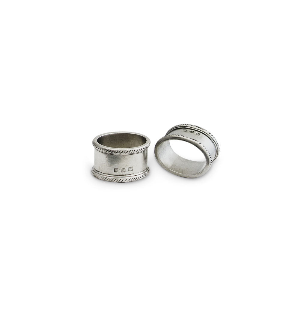 Luisa Oval Napkin Ring, Pair