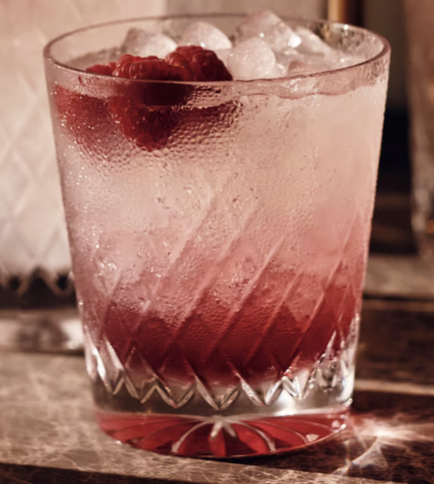 Barwell Cut Crystal Rocks Glass, Set of Four